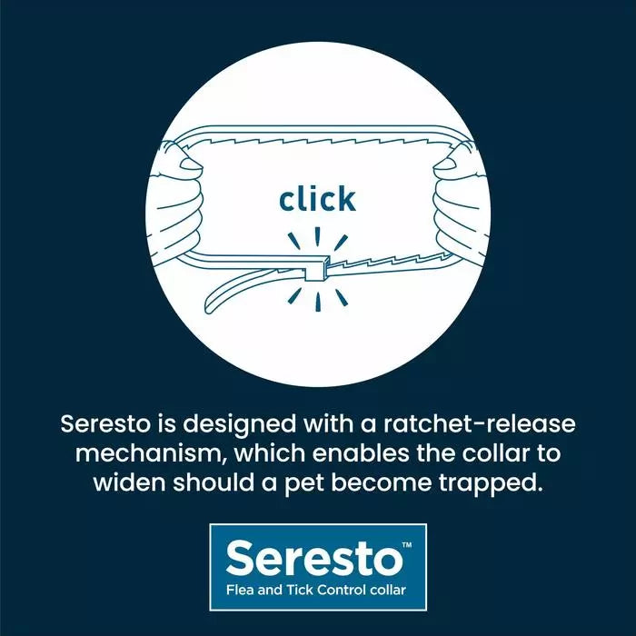 Seresto Flea and Tick Control Collar for Dogs under 8kg