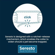 Seresto Flea and Tick Control Collar for Dogs under 8kg