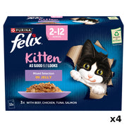 Felix As Good As It Looks Kitten Mixed Selection Wet Cat Food