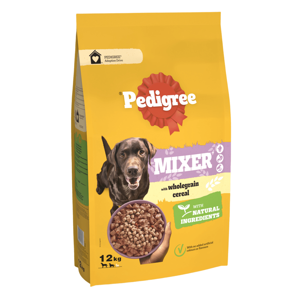 Pedigree Mixer with Wholegrain Cereals 12kg