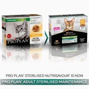 PURINA® PRO PLAN Nutrisavour Sterilised Chicken in Gravy Wet Cat Food