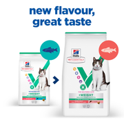 Hill's Vet Essentials Multi-Benefit + Weight Young Adult Cat Salmon Dry Food
