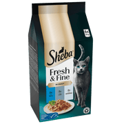 Sheba Fresh & Fine Tuna, Cod & Whitefish Selection in Gravy