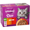 Whiskas 1+ Duo Meaty Combos in Jelly