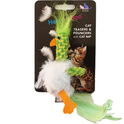 Hem and Boo Feather Bird Plush Cat Toy (Assorted)