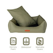 Ralph & Co Henley Luxury Waterproof Bolster Bed