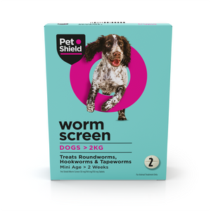 PetShield Wormscreen Wormer Tablets for Dogs