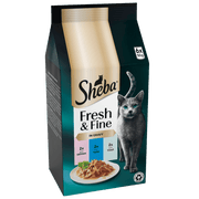 Sheba Fresh & Fine Salmon, Tuna & Trout Selection in Gravy