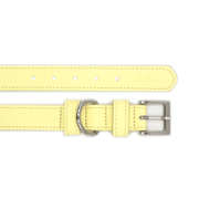 Ralph & Co Yellow Leather Dog Collar