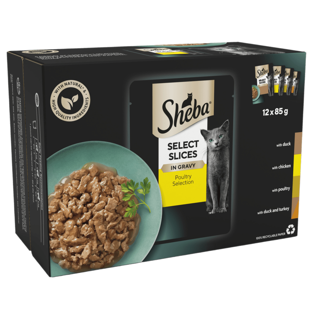 Sheba Select Slices Poultry Collection in Gravy
